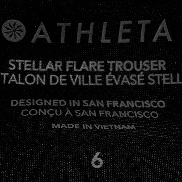 ATHLETA Stellar Boot Leg Slack - Picture 3 of 5
